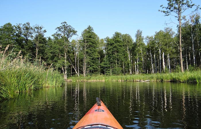 Kłudzice - Murowaniec - spływy kajakowe Luciąża